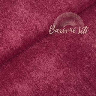 Teplákovina JEANS VÍNOVÁ NEW (E)