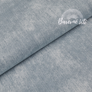 Teplákovina JEANS ŠEDOMODRÁ NEW (E)