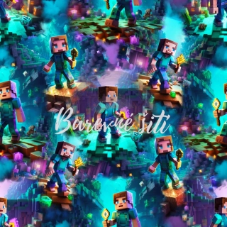 Úplet, Steve a Alex, Minecraft (E)