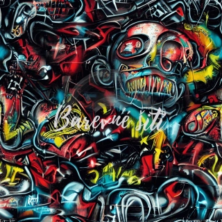 Úplet, Sprejerské umění (E)