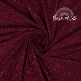 Plesový úplet se třpytkami Bordó, 2026 (E)