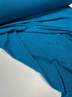 Plesový úplet se třpytkami Petrolej, nová kolekce (E)