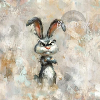 Úplet, Naštvaný zajíc, panel (E)