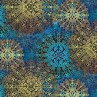 Teplákovina Kovové mandaly (E)