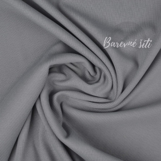 Náplet žebrovaný Šedá, Premium (E)