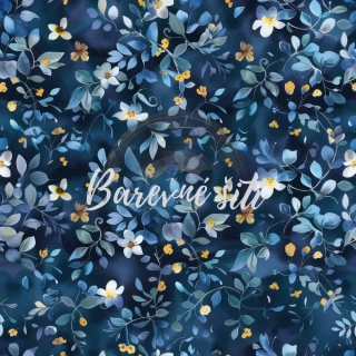 Úplet, Modrožluté kvítky a lístečky (E)