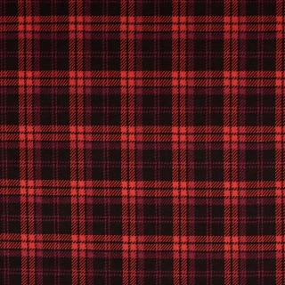 Jacquard Káro červené (E)