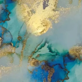 Zimní softshell Mramor máta (E) 0,4m/ks