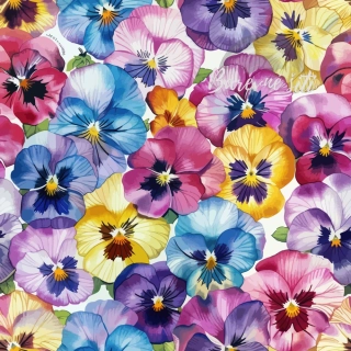 Úplet, Různobarevné macešky (E)