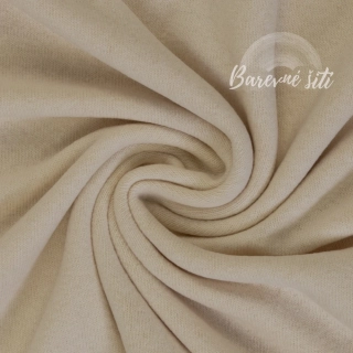 Hebká svetrovina počesaná Krémová (E)