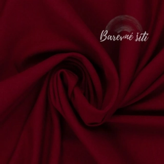 Bavlněný úplet Bordó 339 *NEW* (E)