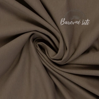 Bavlněný úplet Taupe 675 *NEW* (E)