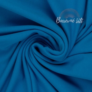 Bavlněný úplet Tyrkys 842 *NEW* (E)