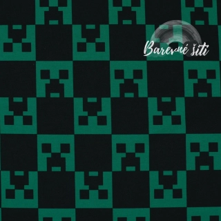 Úplet, Minecraft, Zelený Premium (E)