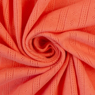 Ajour, úplet s dírkami Korálová (E) 0,70m/ks