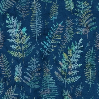 Teplákovina, Lesní kapradí (E) 0,98m/ks