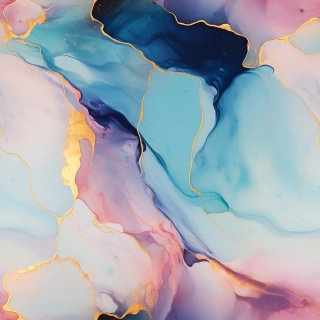 Silky, Mramor růžovomodrozlatý (E)