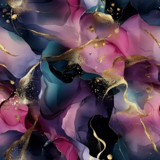 Silky, Tmavý mramor purpurovozlatý (E)