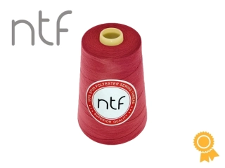 Červená 636 / Červená Premium, overlock niť, NTF 5000y (E)