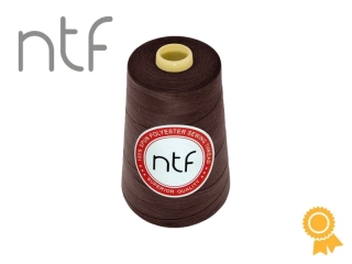 Hnědá Premium, overlock niť, NTF 5000y (E)
