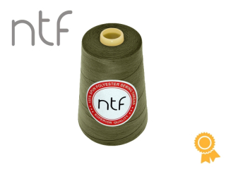 Army zelená 604, overlock niť, NTF 5000y (E)