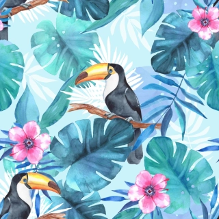 Úplet, Tukani tropic (E) 1,30m/ks