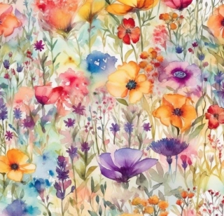 Teplákovina, Akvarelová letní louka (E)