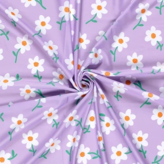 Plavkovina UV Kvítky na světle fialkové (E)