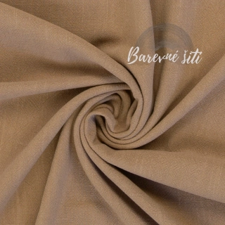 Viskoza se lnem Béžová (E)