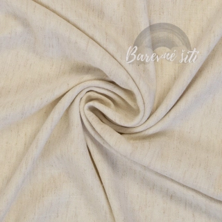 Viskoza se lnem Béžový melír (E)