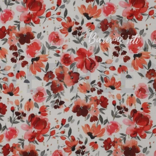 Viskoza, Vlčí máky světlé s lurexovou výšivkou (E)