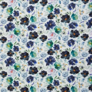 Mušelín Modré a zelené květy (E)