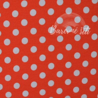 Viskozový úplet, Bílé puntíky na červené (E)