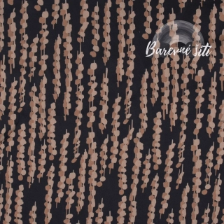 Hedvábí Dubaj, Béžové větvičky na černé (E)