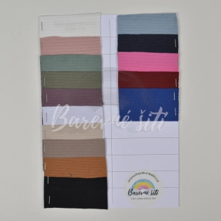 Vzornik úplet žebrovaný široký (E)