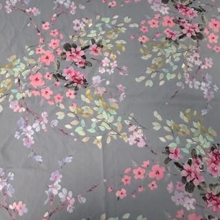 Silky, Květy na šedé (E) 1,2m/ks