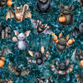 Úplet, Halloweenští netopýrci (E)