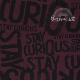 Teplákovina Curious, doplňková (E)