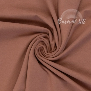 Teplákovina POČESKA Nude růžová 272 *LIMITKA* (E)