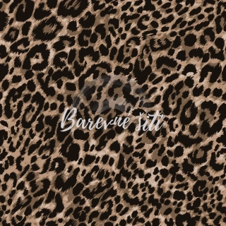 Zimní softshell Tmavý leopard (E)