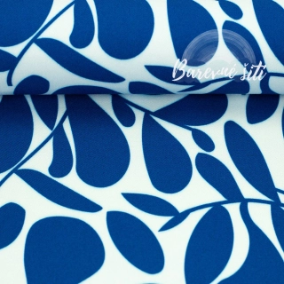 Viskoza Modrobílé listy (E)