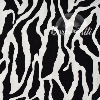 Viskozový úplet Zebra (E)