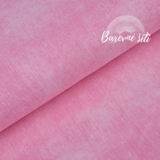 Úplet JEANS BABY RŮŽOVÁ NEW (E)