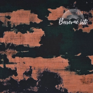 Zimní softshell Maskáčovina, TMAVÁ (E)