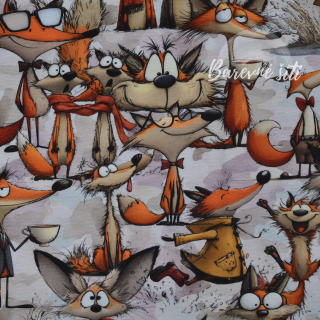 Teplákovina, Kreslení lišáci (E)