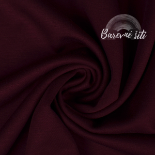 Teplákovina MÁSLOVÁ Vínová 260g (E)