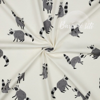 Úplet Mývalové na ecru (E)