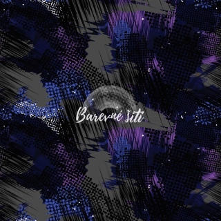 Sporty broušené, Šedofialový mix (E) 1,50m/ks