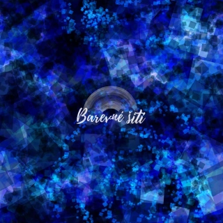 Sporty broušené, Modré krystalkování (E)