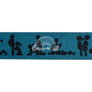 Prádlová guma Kamasutra Petrolej 4cm (E)